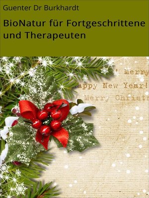 cover image of BioNatur für Fortgeschrittene und Therapeuten